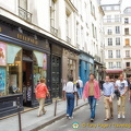 Rue Sainte-Croix de la Bretonnerie, a shopping street in Le Marais
